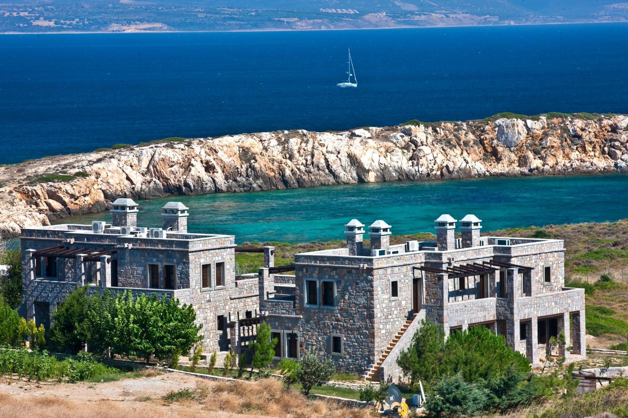 Akvaryum Hotel Бозджаада Екстериор снимка